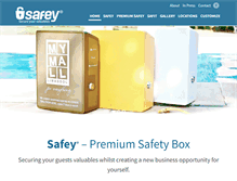 Tablet Screenshot of premiumsafetybox.com